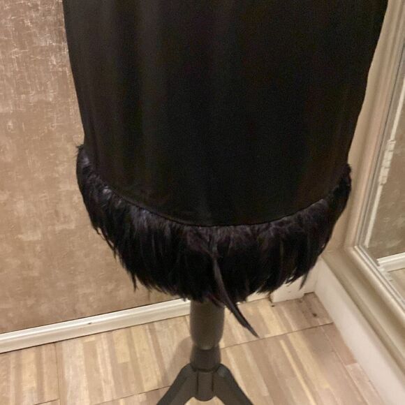 Cache feather trimmed skirt set( 2pc), size 6 - Picture 4 of 9